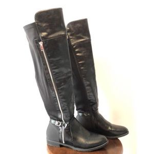 Black Over-The-Knee Boots